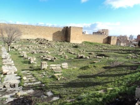 Ruines romaines à Sétif ville