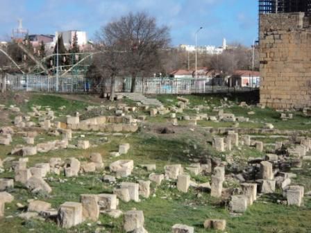 Ruines romaines à Sétif ville