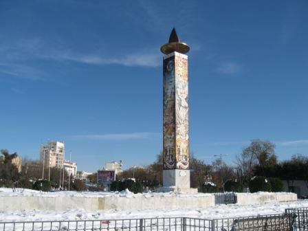 Sétif sous la neige fin janvier 2012