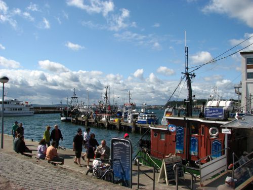 Arrivée à Rügen - port de Sassnitz