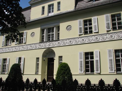 Maison de Walter Rathenau, ministre des affaires étrangères assassiné en 1922