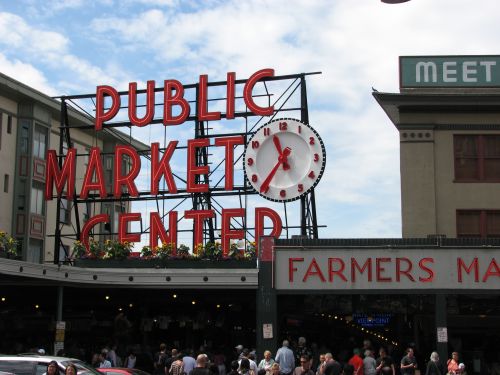 Le fameux marché couvert