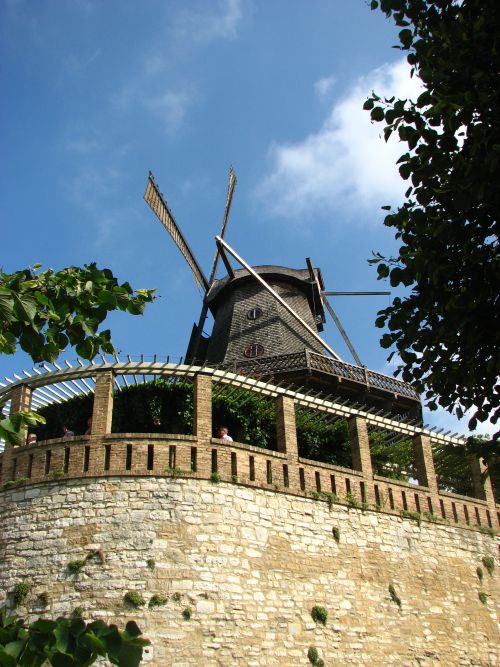 Moulin hollandais à Sans Souci datant de 1738