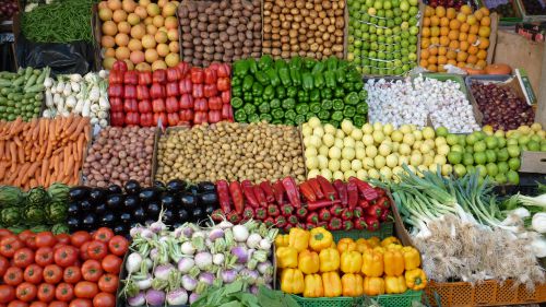 Marchands de légumes (marché)