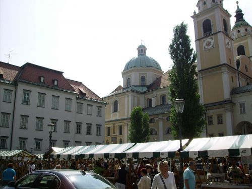 Marché de Ljubljana