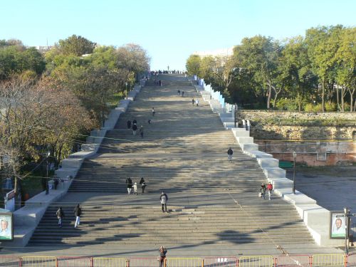 Odessa : escalier 