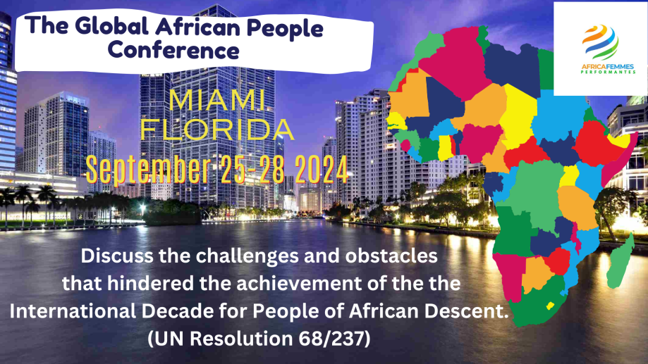 Flyer Briefing on the ending Decade of afro descents