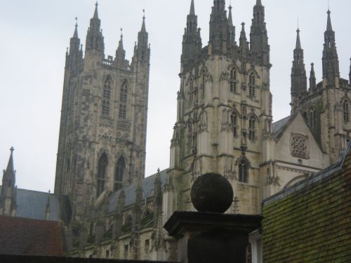 Ensemble de la cathédrale de Canterbury
