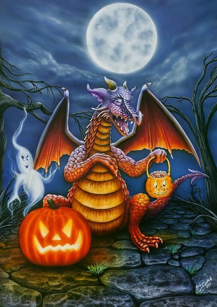 Halloween au dragon