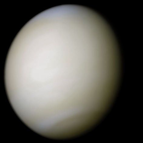 Vénus en vraies couleurs vue par Mariner 10