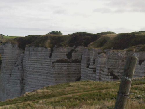 Quelle surprise : des falaises !