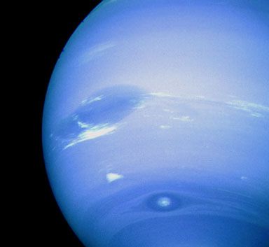 Neptune, photographiée par Voyager 2 en 1989