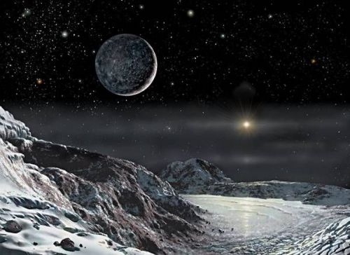 Charon, vue de Pluton