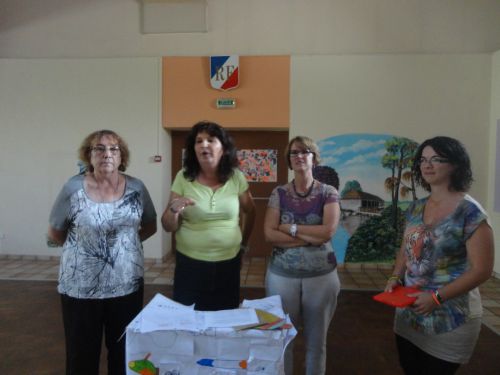 Discours d'aurevoir de MMES TELLEZ, PINGET ET MARION