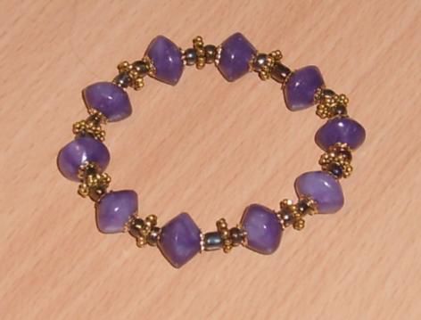 Bracelet perles polymères 