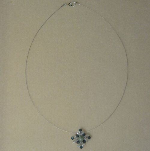 Pendentif en perles de cristal Swarovski