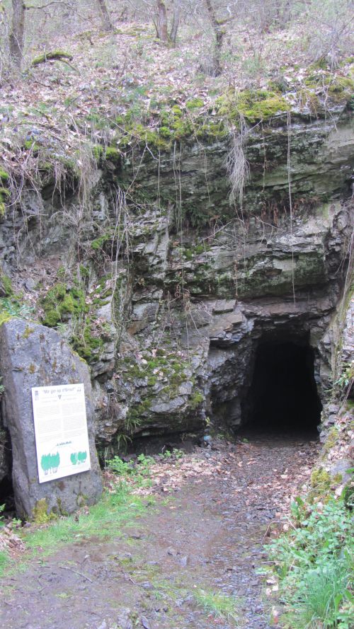 essai d'ouverture de la mine en surface 