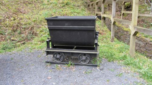 wagon de la mine 