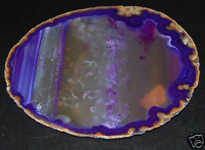 Agate violette du brésil (10cm)