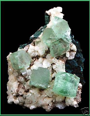 apophyllite sur heulandite .