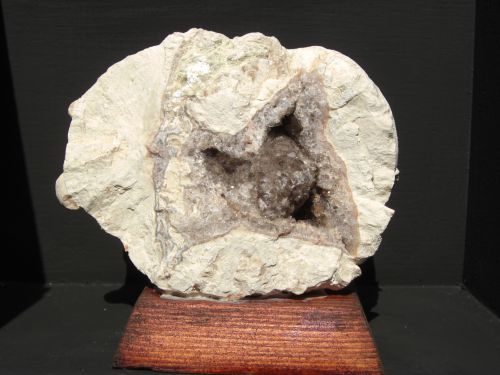 geode quartz fumé