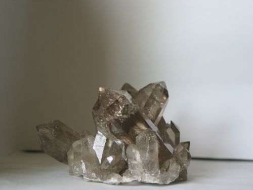 quartz fume du mont blanc