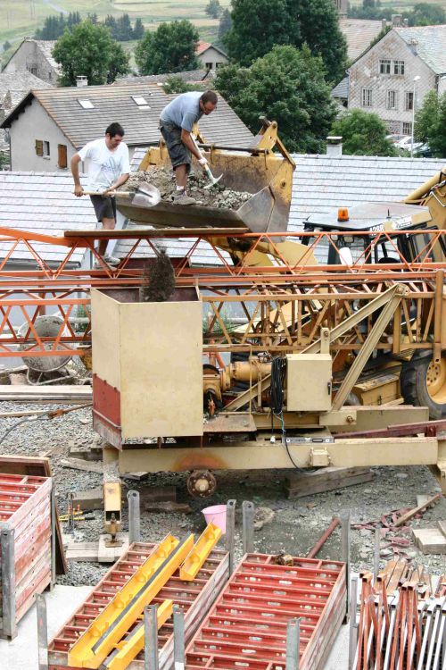 Dan leste la grue : je vous laisse voir la hauteur, pour ma part j'ai préféré prendre les photos, j'ai trop le vertige!!!