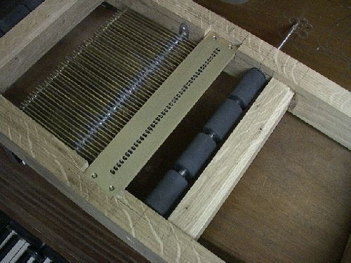 detail clavier mecanique