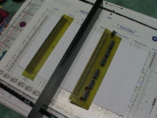 soudure des diodes optiques et detecteurs