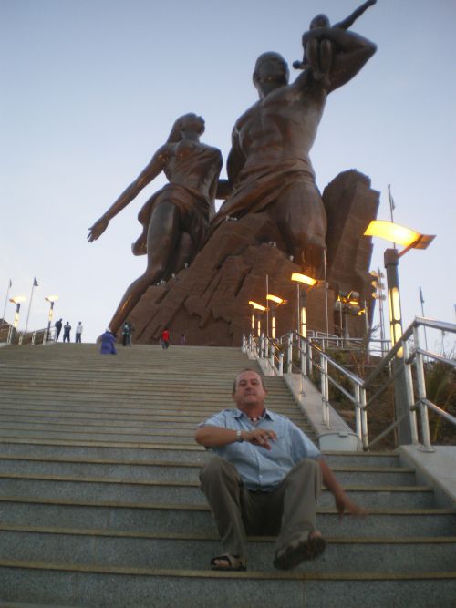 Monument  de la renaissance Africaine à Dakar - Photo de Fred