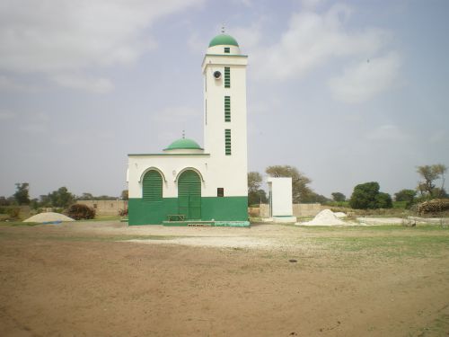 Paysage du Sénégal - Afrique - Mosquée - Photographie de Frédéric Duval