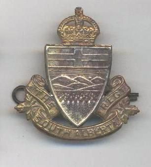 cap badge du South Alberta regiment