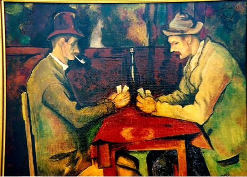 Joueurs de cartes Cezanne