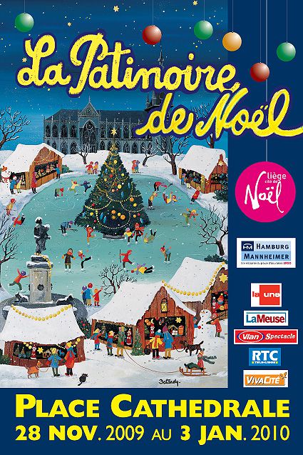 La patinoire de Noël