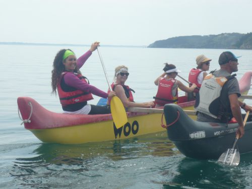 sortie ile vierge et pirogue hawaienne