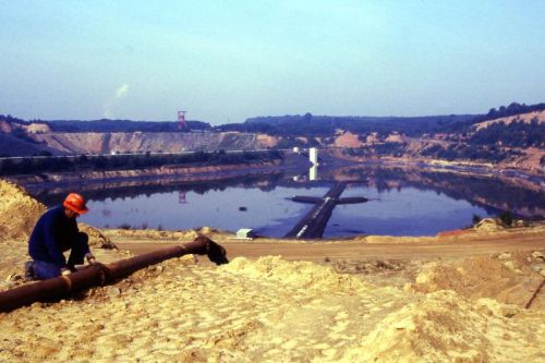  carriere bassin de decantation Simon