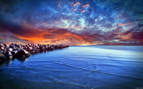 coucher de soleil sur la mer.jpg