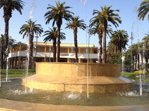 fontaine rond point services municipaux