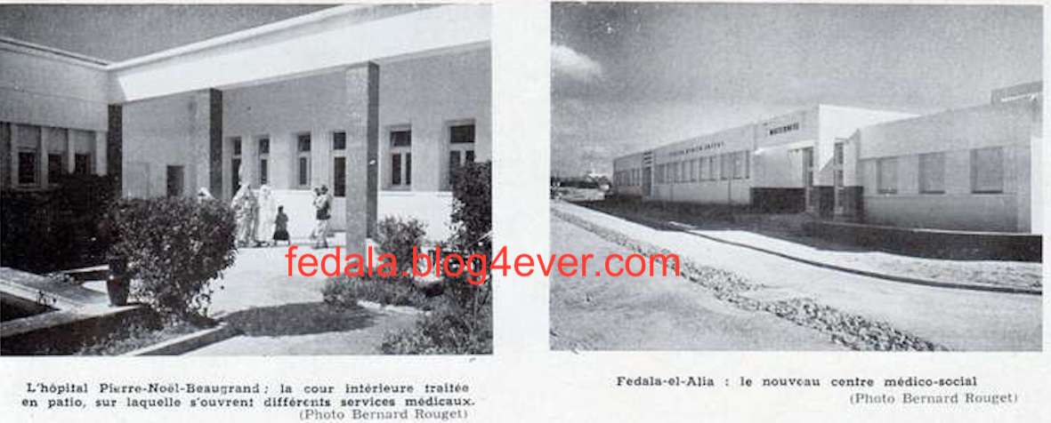 la santé à Fédala en 1954