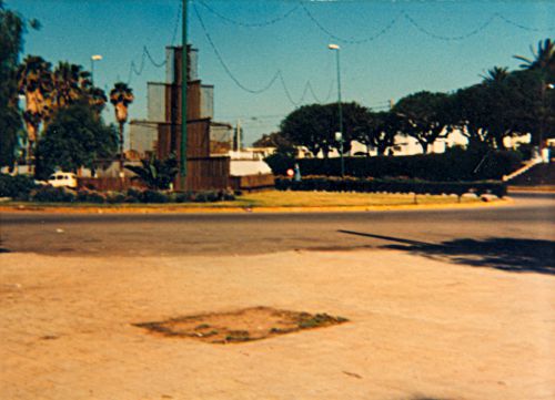 mai 1987 rond point de la gare