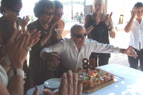 anniversaire de Mr Tomei  en 2009 :  80 ans