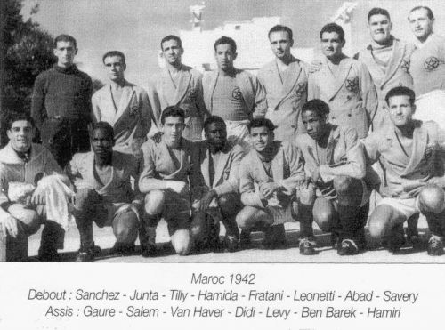 équipe du Maroc 1942