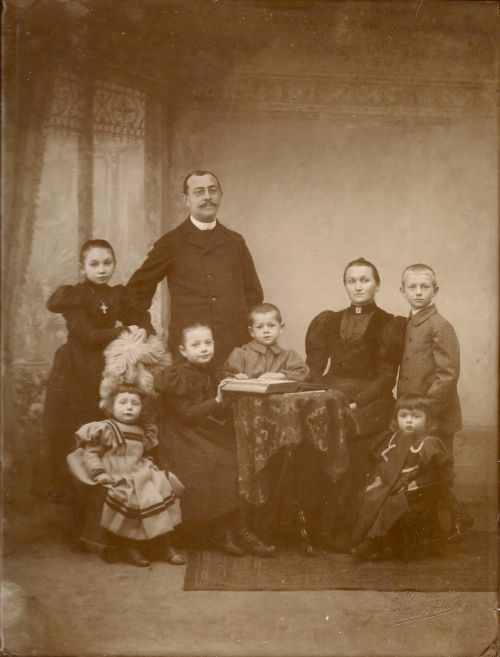 Le maire Knoepffler et sa famille