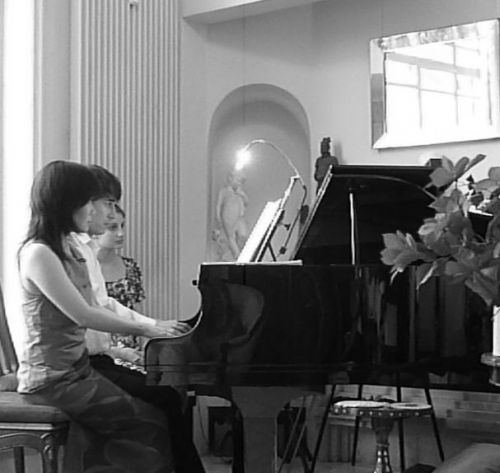 Récital de piano à quatre mains avec Hiroko ABE