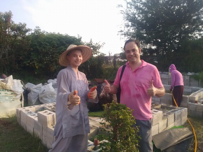 Jardin des météorites. Avec Liande