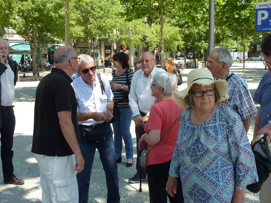 Rassemblement à Nîmes