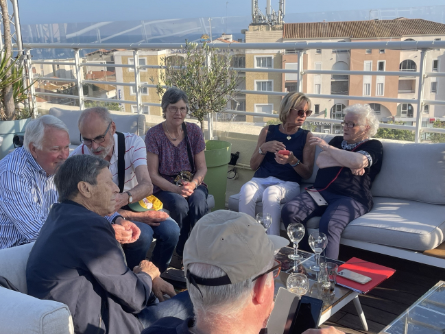 Terrasse de l'hôtel Imperial