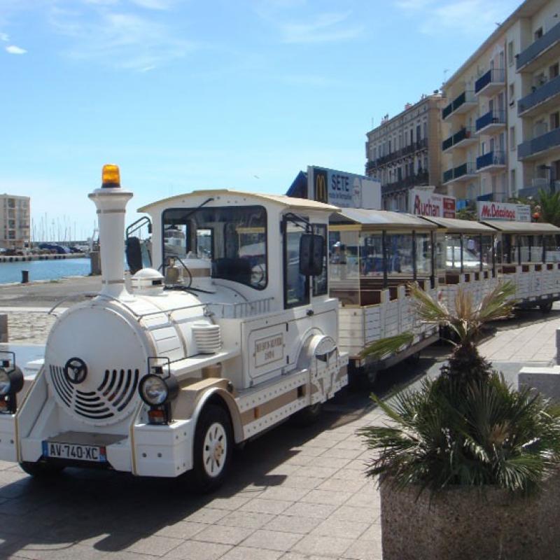 Le petit train visite de SETE