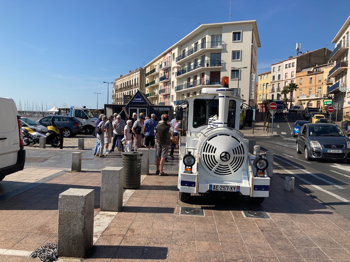 Le petit train visite de SETE