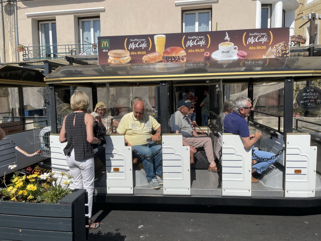 Le petit train visite de SETE